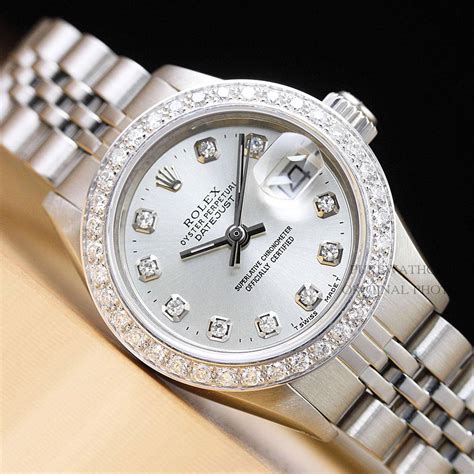 rolex quartz damenuhr|ladies rolex date models.